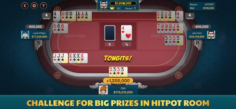 Tongits Offline для iOS — скриншот 2