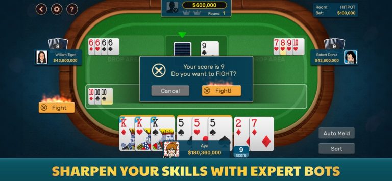 Tongits Offline для iOS — скриншот 3