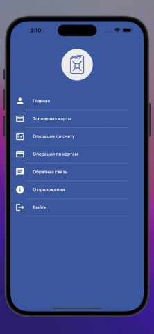 Топливные карты для iOS — скриншот 3
