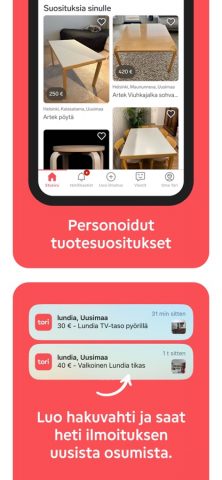 Tori.fi для iOS — скриншот 2