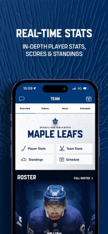 Toronto Maple Leafs для iOS — скриншот 5