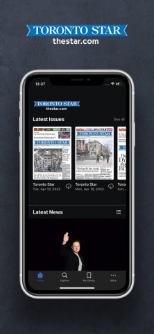 Toronto Star ePaper Edition для iOS — скриншот 1