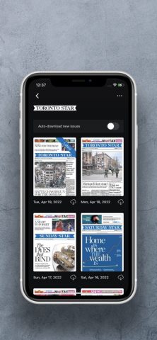 Toronto Star ePaper Edition для iOS — скриншот 2