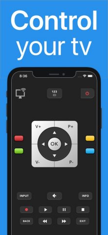 Toshy : remote for smart tv для iOS — скриншот 2