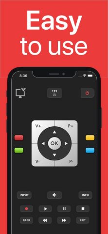 Toshy : remote for smart tv для iOS — скриншот 5
