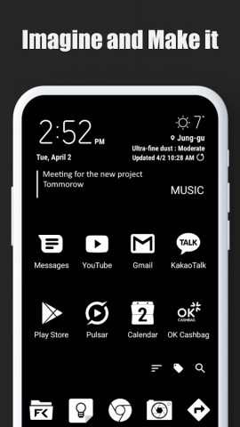 Total Launcher для Android — скриншот 1