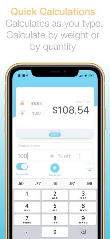 Total Plus:Shopping Calculator для iOS — скриншот 2
