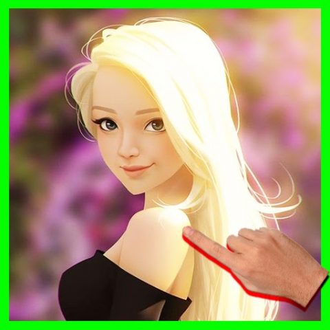 Touch Girl Game для Android — скриншот 3