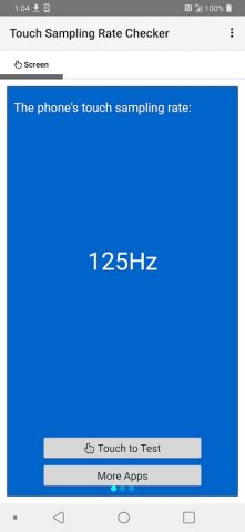 Touch Sampling Rate Checker для Android — скриншот 3