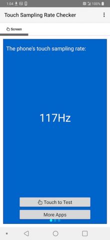 Touch Sampling Rate Checker для Android — скриншот 4