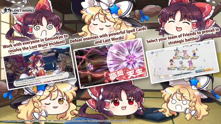 Touhou LostWord — скриншот 3