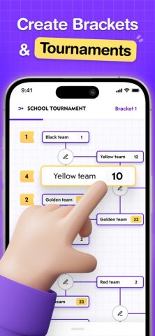 Tourney Bracket Generator для iOS — скриншот 1