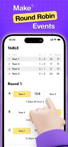 Tourney Bracket Generator для iOS — скриншот 2