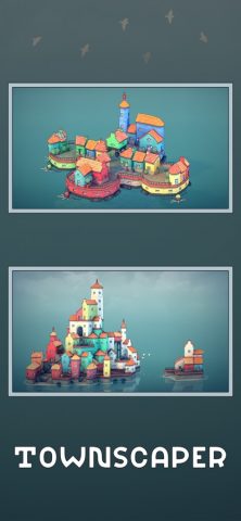 Townscaper для iOS — скриншот 1