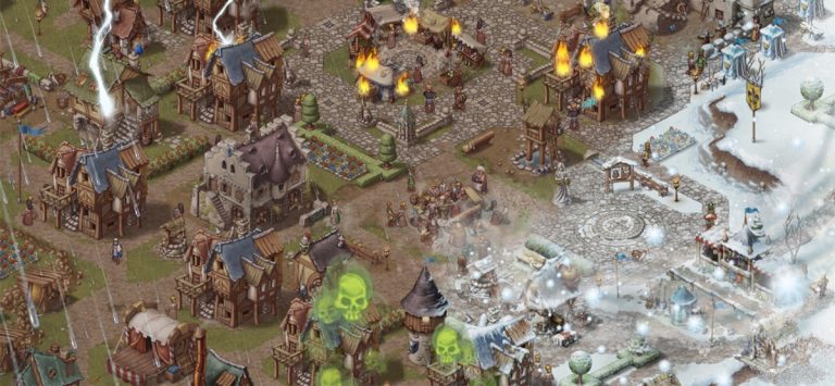 Townsmen для iOS — скриншот 2