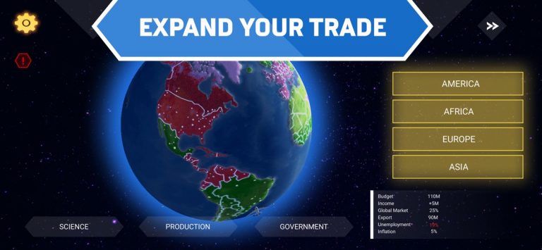 Trade Wars — Economy Simulator для iOS — скриншот 2
