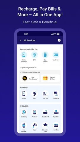 Tradgo Recharge & Bill Payment для Android — скриншот 3