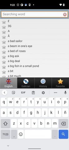 Traductor для Android — скриншот 3