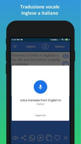 Traduttore inglese italiano для Android — скриншот 4