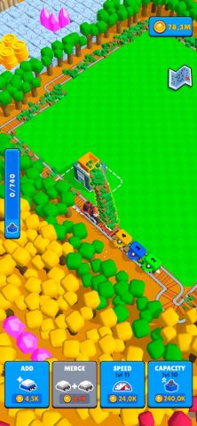 Train Miner для iOS — скриншот 2