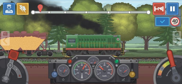 Train Simulator: игры в поезда для iOS — скриншот 4