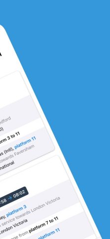 Train Times UK Journey Planner для iOS — скриншот 2