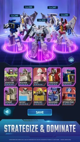 Transformers: Eternal War для Android — скриншот 4