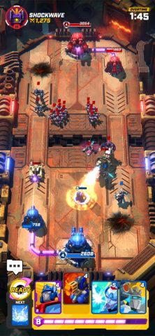 Transformers: Tactical Arena для iOS — скриншот 1