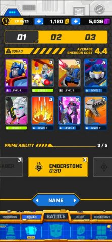 Transformers: Tactical Arena для iOS — скриншот 2