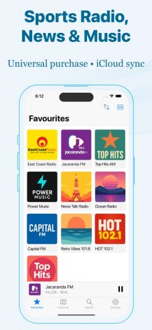 Transmission Radio для iOS — скриншот 1