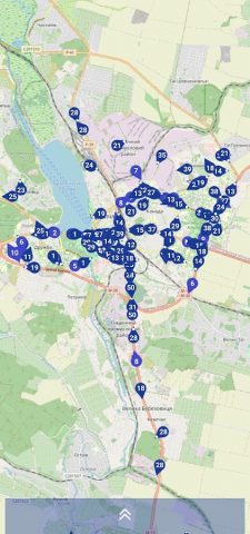 Транспорт Тернополя Онлайн для Android — скриншот 1