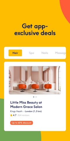 Treatwell: Hair & Beauty для Android — скриншот 3