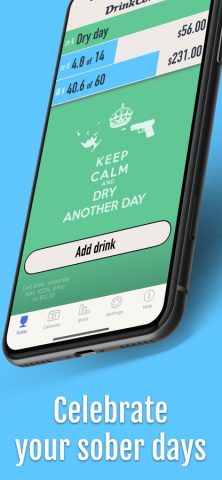 DrinkControl: Трекер алкоголя для iOS — скриншот 1
