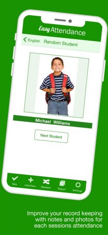 Трекер посещаемости для iOS — скриншот 4