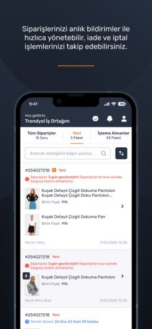 Trendyol Satıcı Paneli для iOS — скриншот 5