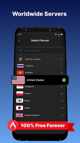 Troy VPN: Secure VPN & Fast для Android — скриншот 2