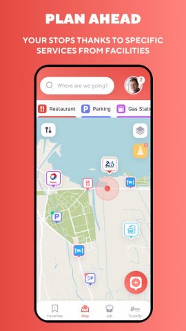 Truckfly — Truck GPS для Android — скриншот 3
