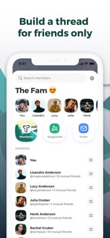 True — Private Group Sharing для iOS — скриншот 3