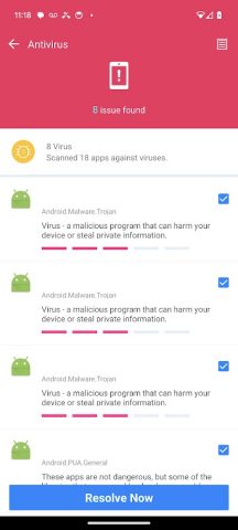 Trustlook Antivirus Security для Android — скриншот 4