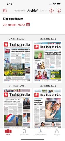 Tubantia — Digitale krant для iOS — скриншот 2
