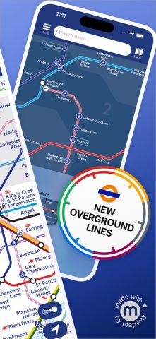 Tube Map — London Underground для iOS — скриншот 2