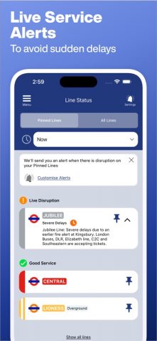 Tube Map — London Underground для iOS — скриншот 4