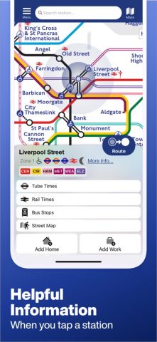 Tube Map — London Underground для iOS — скриншот 5