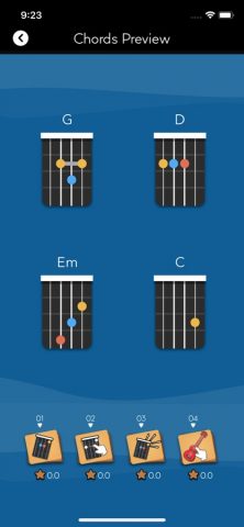 Tunefor Ukulele tuner & chords для iOS — скриншот 4