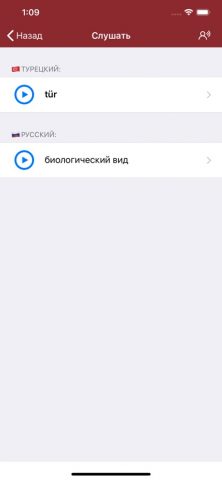 Турецкий словарь — оффлайн для iOS — скриншот 3