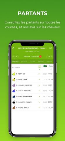 Turfoo Résultats Turf et Prono для iOS — скриншот 3