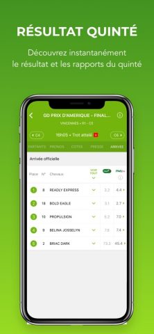 Turfoo Résultats Turf et Prono для iOS — скриншот 4
