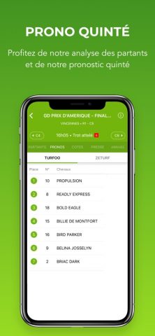 Turfoo Résultats Turf et Prono для iOS — скриншот 5