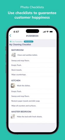 Turno Cleaners для iOS — скриншот 4