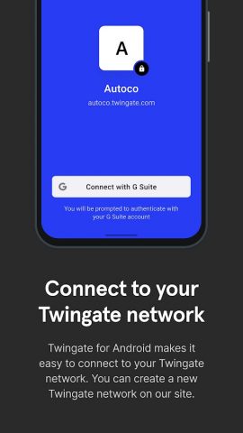 Twingate для Android — скриншот 1